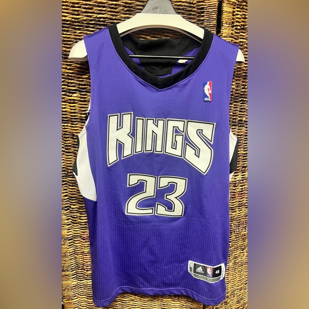 Adidas‎ - NBA- Kings Jersey, 23-McLemore, Purple/White/Black